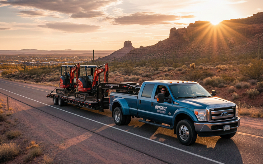 Key responsibilities of a hotshot driver