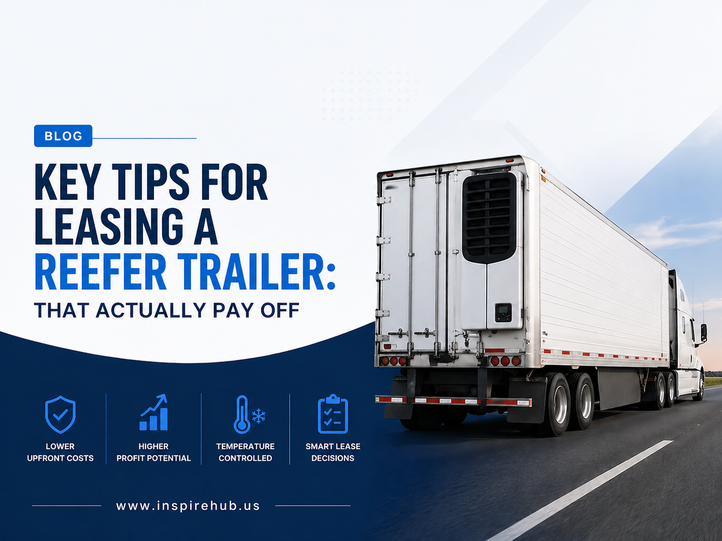 how to lease a reefer trailer cheaply in the US
